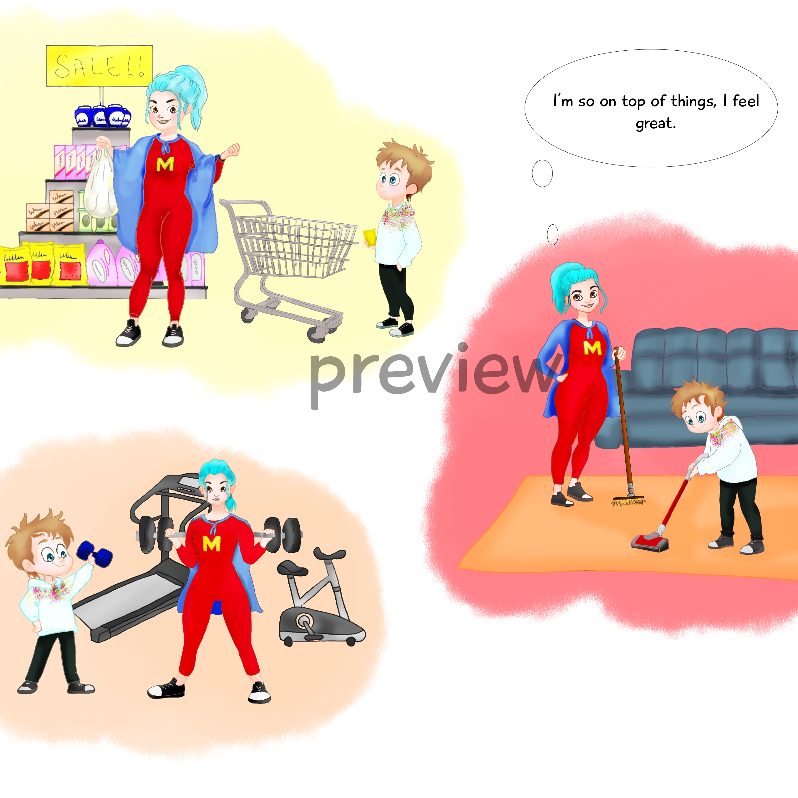 My Mum Has ADHD - Super Mum