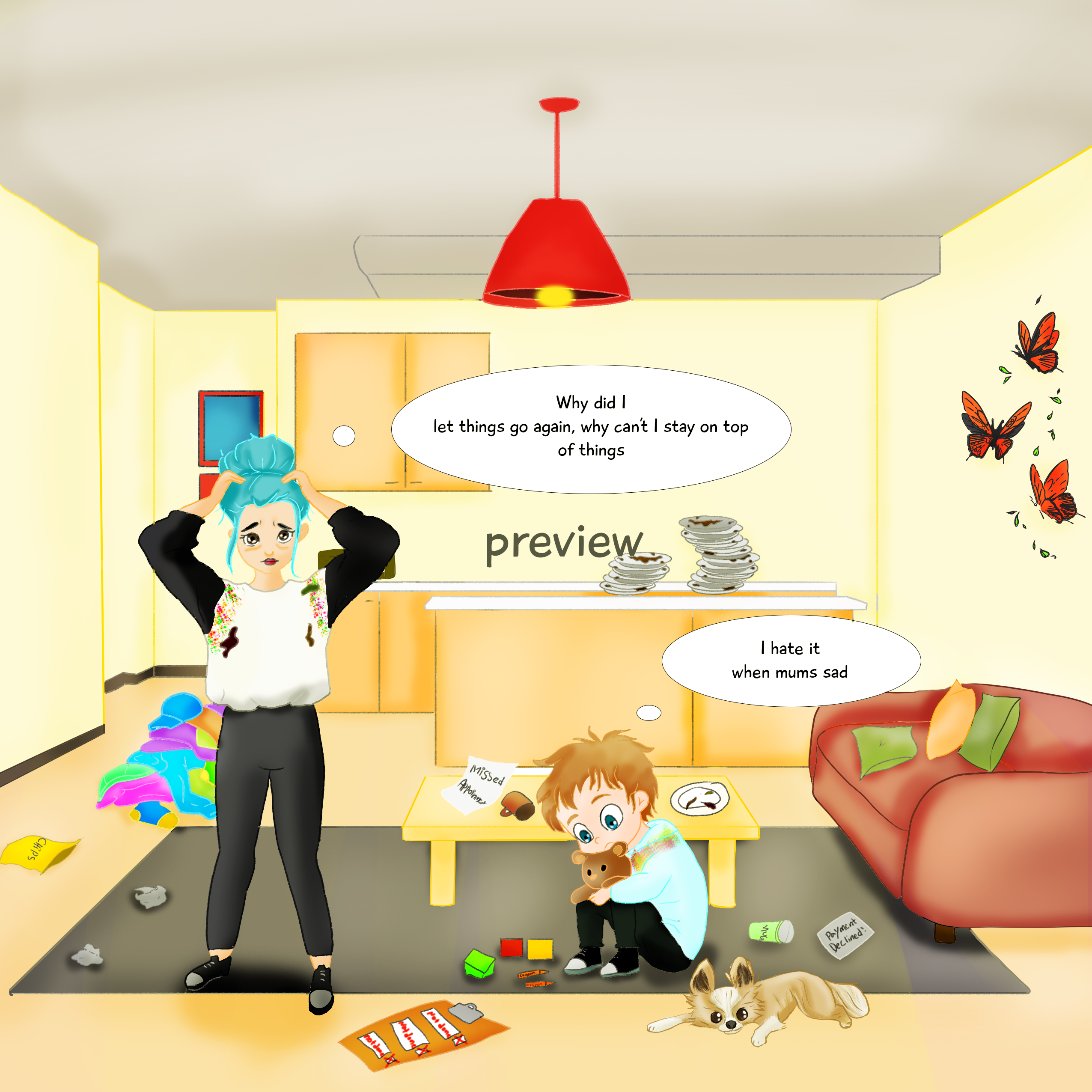 My Mum Has ADHD - Hard Days