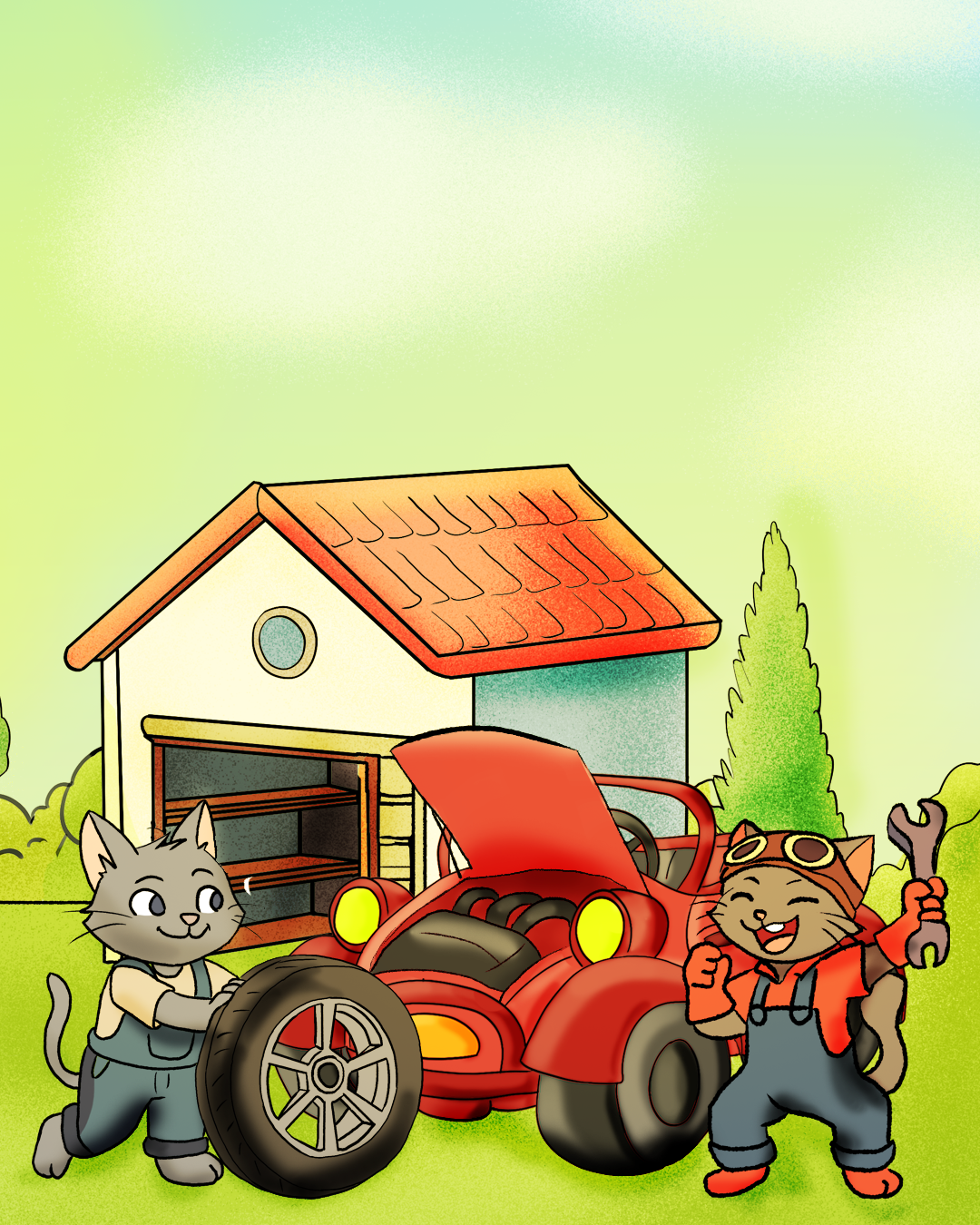 Cats in the Parking Lot - Mechanics