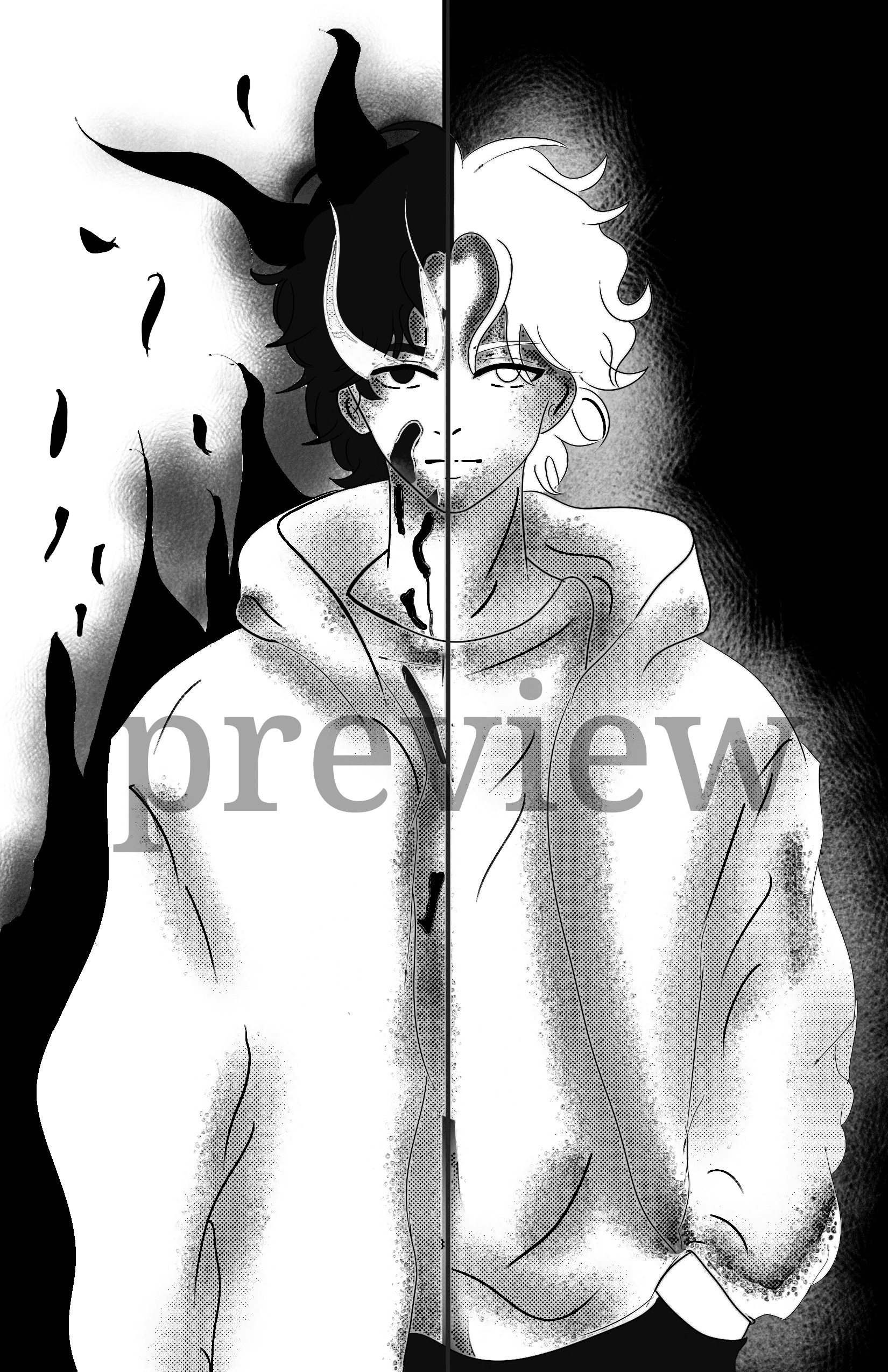 Manga - Split Face