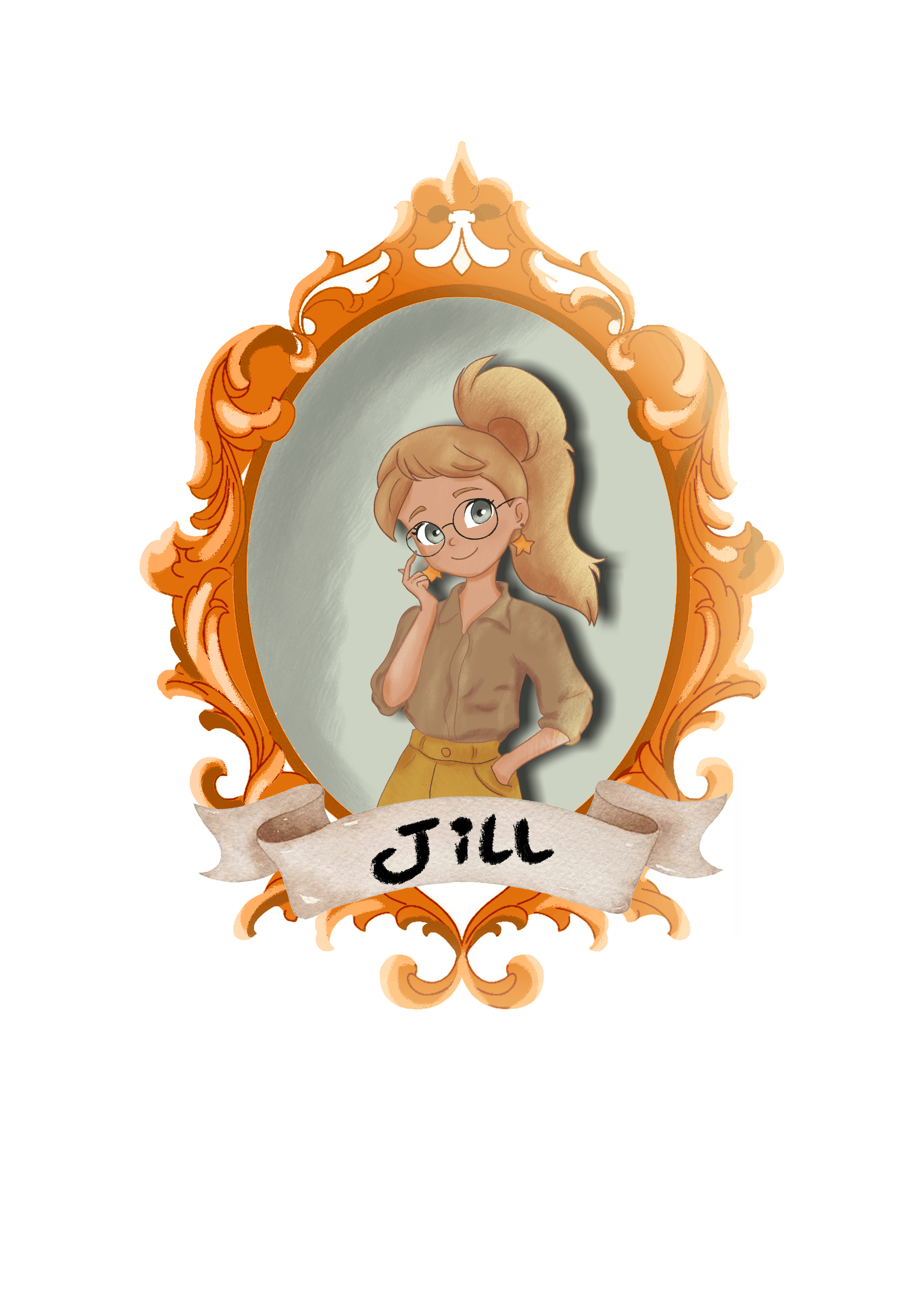 Jill - Framed