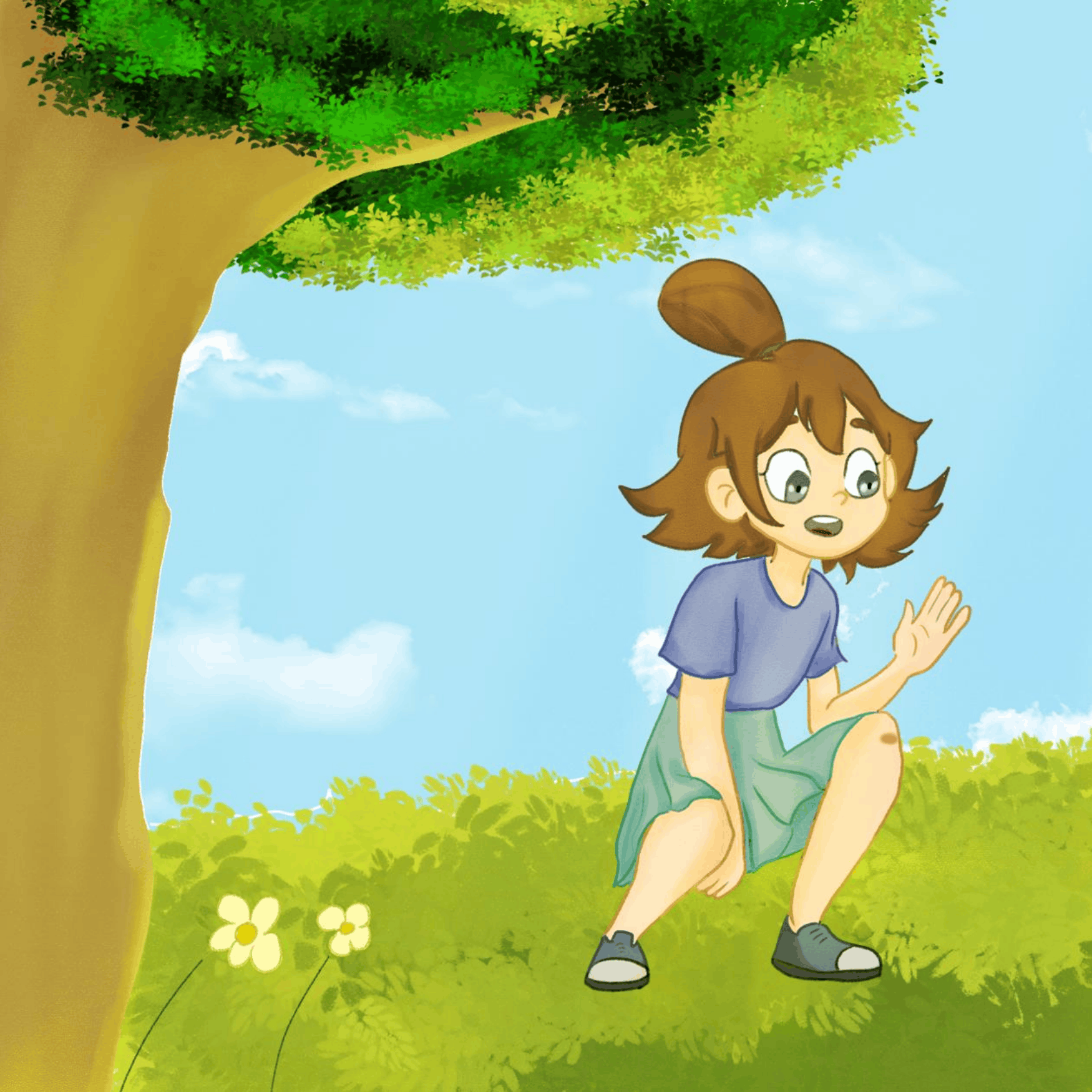 Katy Exploring Nature