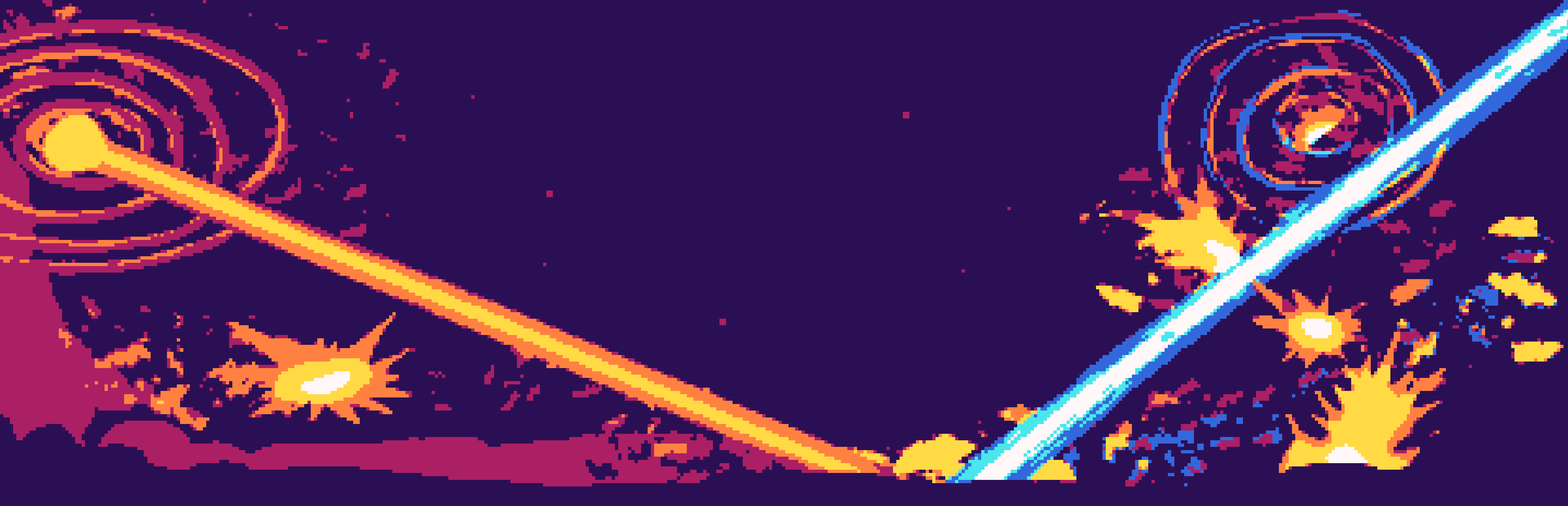 Pixel Art - Space Battle